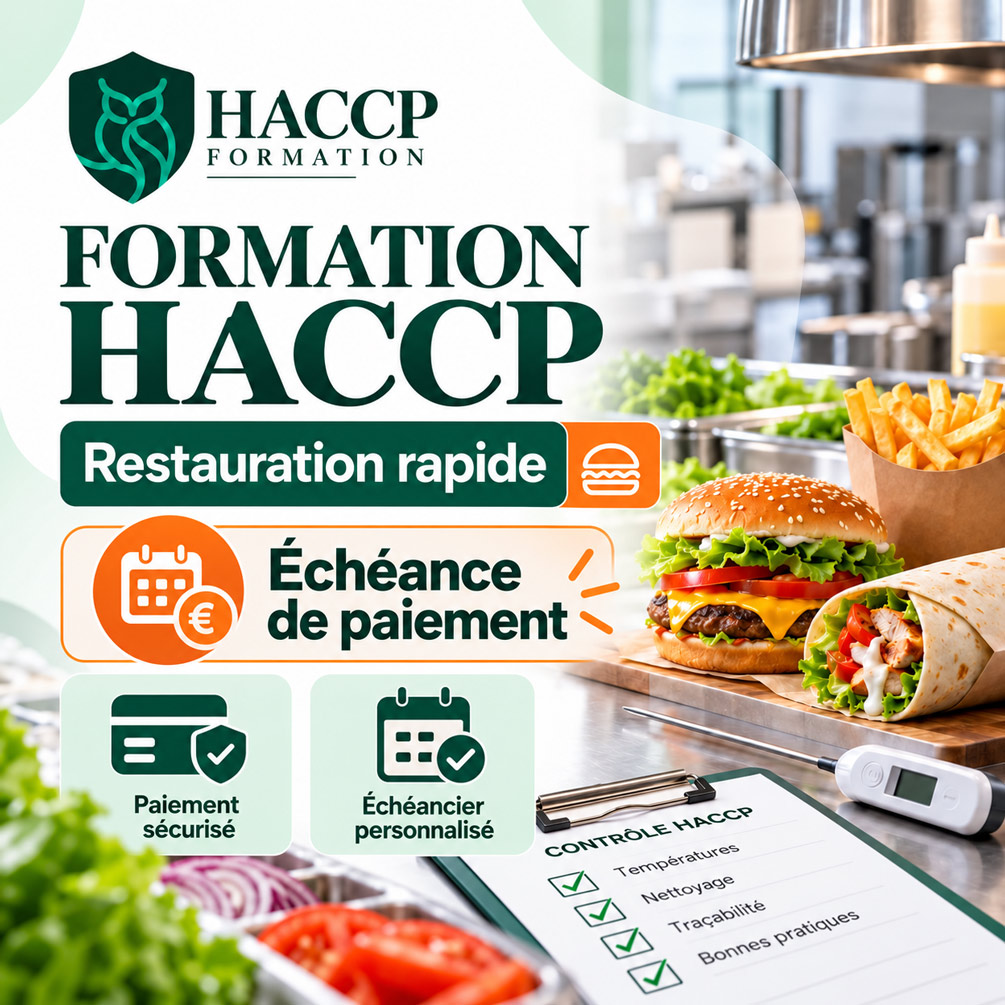 Échéance formation HACCP